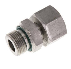 20S y G3/4'' Acero Inoxidable Giratorio Recto con Rosca Macho 400 bar FKM Ajustable ISO 8434-1