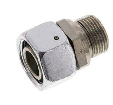 22L y G3/4'' Acero zincado Rótula recta con rosca macho 160 bar Junta tórica de NBR Cono de estanquidad Ajustable ISO 8434-1