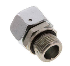 22L y G3/4'' Acero zincado Rótula recta con rosca macho 160 bar Junta tórica de NBR Cono de estanquidad Ajustable ISO 8434-1