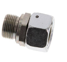 22L y G3/4'' Acero zincado Rótula recta con rosca macho 160 bar Junta tórica de NBR Cono de estanquidad Ajustable ISO 8434-1