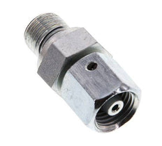 6S y G1/4'' Acero zincado Rótula recta con rosca macho 630 bar Junta tórica de NBR Cono de estanquidad Ajustable ISO 8434-1