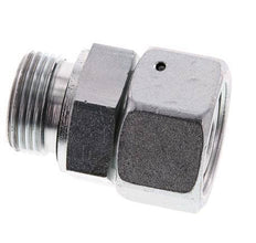 25S & G1'' Acero zincado Rótula recta con rosca macho 400 bar Junta tórica de NBR Cono de estanquidad Ajustable ISO 8434-1