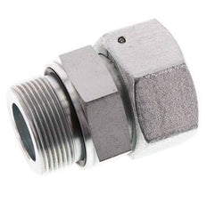 38S & G1-1/2'' Acero zincado Rótula recta con rosca macho 315 bar Junta tórica de NBR Cono de estanquidad Ajustable ISO 8434-1