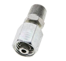 6L y 1/8'' NPT Acero zincado Rótula recta con rosca macho 315 bar Ajustable ISO 8434-1