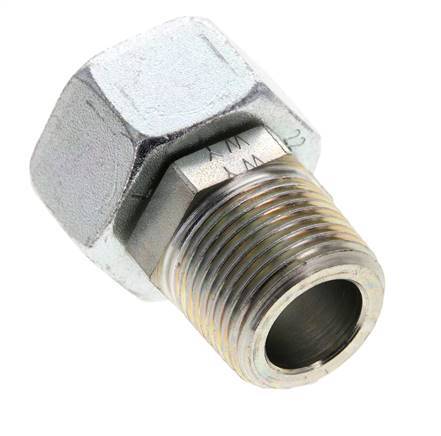 22L y 3/4'' NPT Rectas de acero galvanizado con rosca macho 160 bar Ajustable ISO 8434-1