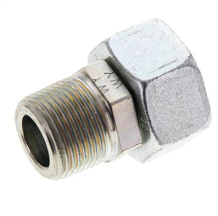 22L y 3/4'' NPT Rectas de acero galvanizado con rosca macho 160 bar Ajustable ISO 8434-1