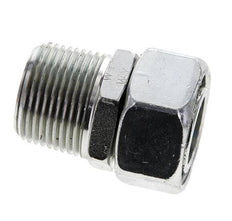 28L y 1'' NPT Acero Zincado Giratorio Recto con Rosca Macho 160 bar Ajustable ISO 8434-1