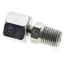 8S & 1/4'' NPT Acero Zincado Rótula Recta con Rosca Macho 630 bar Ajustable ISO 8434-1