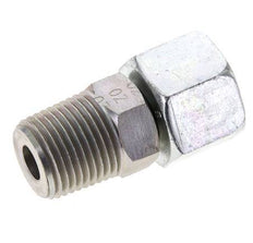 14S y 1/2'' NPT Rectas de acero galvanizado con rosca macho 630 bar Ajustable ISO 8434-1