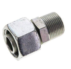 20S y 3/4'' NPT Rectas de acero galvanizado con rosca macho 400 bar Ajustable ISO 8434-1