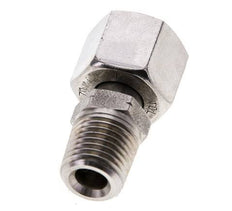 10L y 1/4'' NPT Rótula recta de acero inoxidable con rosca macho 315 bar Ajustable ISO 8434-1