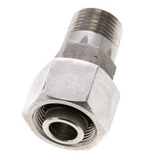 16S y 1/2'' NPT Rótula recta de acero inoxidable con rosca macho 400 bar Ajustable ISO 8434-1