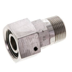 20S y 3/4'' NPT Rectas de acero inoxidable con rosca macho 400 bar Junta tórica de FKM Cono de sellado ajustable ISO 8434-1