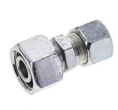12L & 15L Zink plated Steel Straight Cutting Fitting with Swivel 315 bar ISO 8434-1 [2 Pieces]