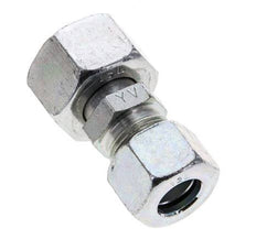 12L & 15L Zink plated Steel Straight Cutting Fitting with Swivel 315 bar ISO 8434-1 [2 Pieces]