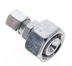 8L & 18L Zink plated Steel Straight Cutting Fitting with Swivel 315 bar ISO 8434-1