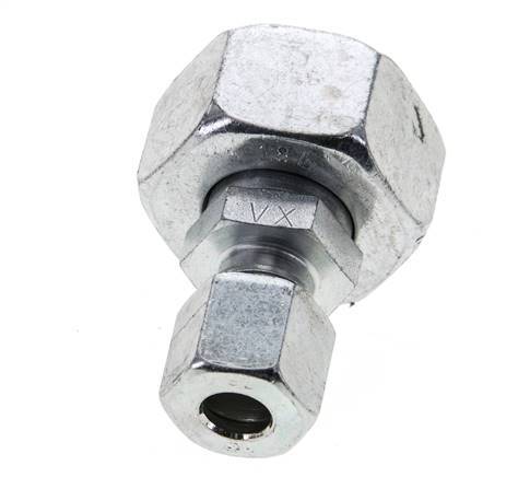 8L & 18L Zink plated Steel Straight Cutting Fitting with Swivel 315 bar ISO 8434-1