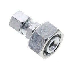 10L & 18L Zink plated Steel Straight Cutting Fitting with Swivel 315 bar ISO 8434-1