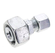 10L & 18L Zink plated Steel Straight Cutting Fitting with Swivel 315 bar ISO 8434-1