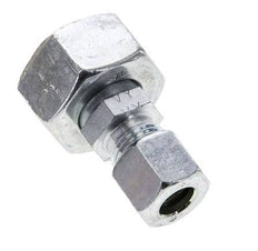 10L & 18L Zink plated Steel Straight Cutting Fitting with Swivel 315 bar ISO 8434-1
