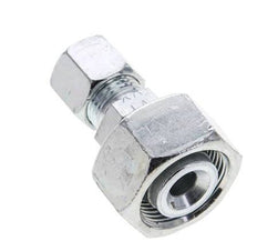 10L & 18L Zink plated Steel Straight Cutting Fitting with Swivel 315 bar ISO 8434-1