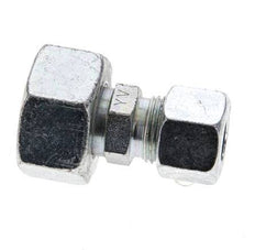 12L & 18L Zink plated Steel Straight Cutting Fitting with Swivel 315 bar ISO 8434-1