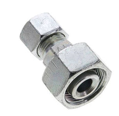 12L & 18L Zink plated Steel Straight Cutting Fitting with Swivel 315 bar ISO 8434-1