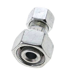 12L & 18L Zink plated Steel Straight Cutting Fitting with Swivel 315 bar ISO 8434-1