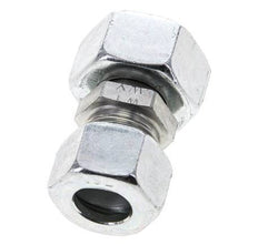 15L & 18L Zink plated Steel Straight Cutting Fitting with Swivel 315 bar ISO 8434-1