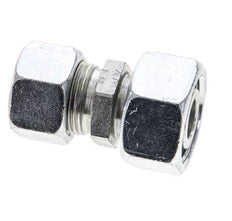 15L & 18L Zink plated Steel Straight Cutting Fitting with Swivel 315 bar ISO 8434-1