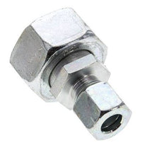 10L & 22L Zink plated Steel Straight Cutting Fitting with Swivel 160 bar ISO 8434-1