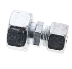 15L & 22L Zink plated Steel Straight Cutting Fitting with Swivel 160 bar ISO 8434-1