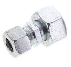 15L & 22L Zink plated Steel Straight Cutting Fitting with Swivel 160 bar ISO 8434-1