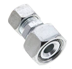 15L & 22L Zink plated Steel Straight Cutting Fitting with Swivel 160 bar ISO 8434-1