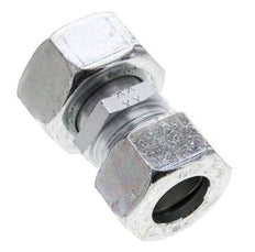 18L & 22L Zink plated Steel Straight Cutting Fitting with Swivel 160 bar ISO 8434-1