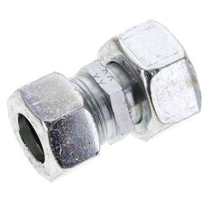 18L & 22L Zink plated Steel Straight Cutting Fitting with Swivel 160 bar ISO 8434-1