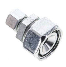 12L & 28L Zink plated Steel Straight Cutting Fitting with Swivel 160 bar ISO 8434-1