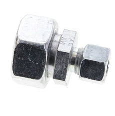 12L & 28L Zink plated Steel Straight Cutting Fitting with Swivel 160 bar ISO 8434-1