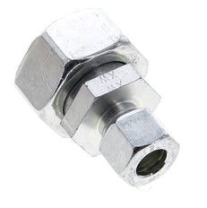 12L & 28L Zink plated Steel Straight Cutting Fitting with Swivel 160 bar ISO 8434-1