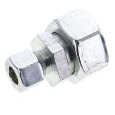 12L & 28L Zink plated Steel Straight Cutting Fitting with Swivel 160 bar ISO 8434-1