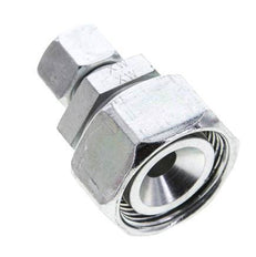 12L & 28L Zink plated Steel Straight Cutting Fitting with Swivel 160 bar ISO 8434-1