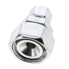 12L & 28L Zink plated Steel Straight Cutting Fitting with Swivel 160 bar ISO 8434-1