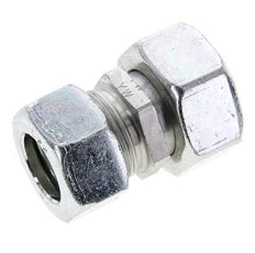 22L & 28L Zink plated Steel Straight Cutting Fitting with Swivel 160 bar ISO 8434-1
