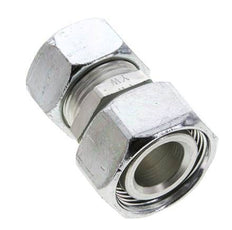 22L & 28L Zink plated Steel Straight Cutting Fitting with Swivel 160 bar ISO 8434-1