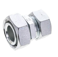 35L & 42L Zink plated Steel Straight Cutting Fitting with Swivel 160 bar ISO 8434-1