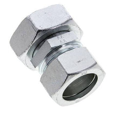 35L & 42L Zink plated Steel Straight Cutting Fitting with Swivel 160 bar ISO 8434-1