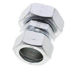 35L & 42L Zink plated Steel Straight Cutting Fitting with Swivel 160 bar ISO 8434-1