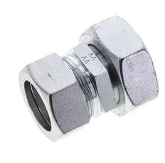 35L & 42L Zink plated Steel Straight Cutting Fitting with Swivel 160 bar ISO 8434-1