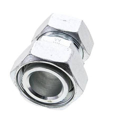 35L & 42L Zink plated Steel Straight Cutting Fitting with Swivel 160 bar ISO 8434-1