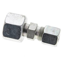8S & 14S Zink plated Steel Straight Cutting Fitting with Swivel 630 bar ISO 8434-1